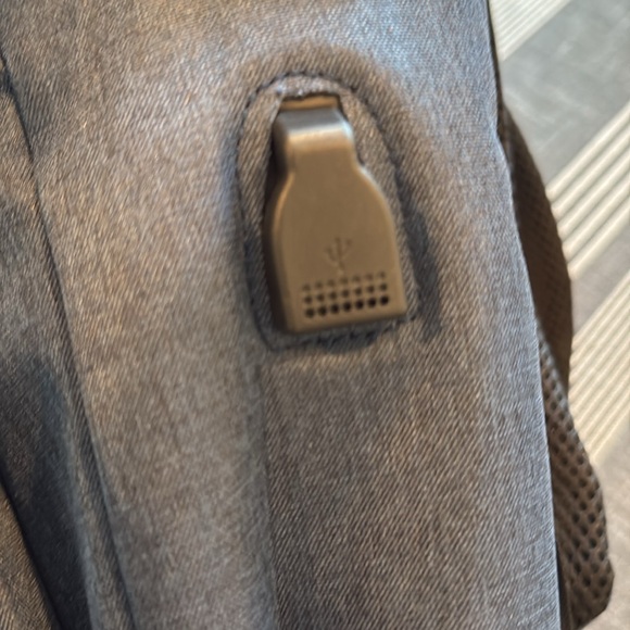 Blue backpack - Picture 6 of 7